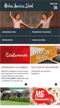 Mobile Screenshot of modernamerican.edu.mx